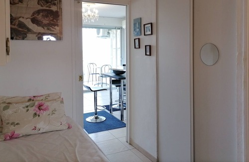 Sainte-Maxime Apartment | Studio with panoramic sea/city views air cond. wifi parking swimming pool tennis