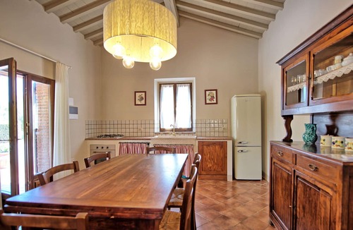 Bibbona Villa | Stunning private villa for 6 guests with WIFI, A/C, private pool, TV and panoramic view