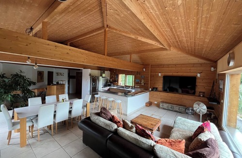 Tourrettes-sur-Loup Villa | Stunning wooden house with swimming pool and jacuzzi.