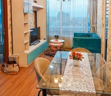 Pekayon Jaya Apartment | Stylish 2BR Lagoon Bekasi Panoramic View
