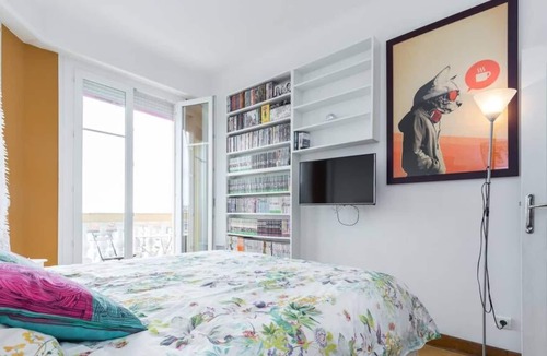 Cimiez Apartment | Sunny loft with amazing view! Walking everywhere!