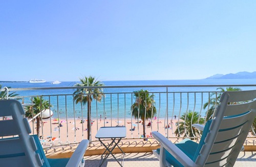 Cannes City Centre Apartment | Superb bright apt sea view Cannes