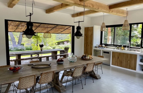 Biot House | Superb villa with heated pool and magnificent view of the Brague park