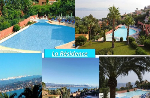 Theoule-sur-Mer Apartment | T2 apartment with terrace and sea view on the bay of Cannes and Esterel