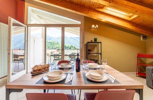 Tremezzina Apartment | The A-LINE Lake COMO view apt B with pool & garage