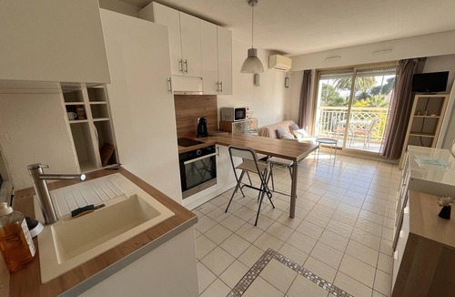 Golfe Juan Apartment | THE BEACH 300 m AWAY, THE PALMS, THE SUN