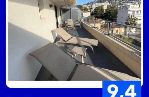 Pointe Croisette Apartment | Top Floor Secret Garden, Cannes