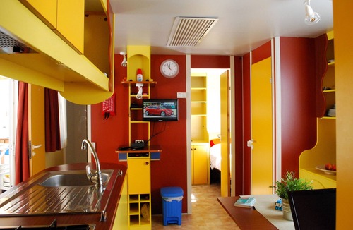 Viareggio Ski Chalet | Tuscany | Camping by the Sea | Mobile home | Chalet | Italy