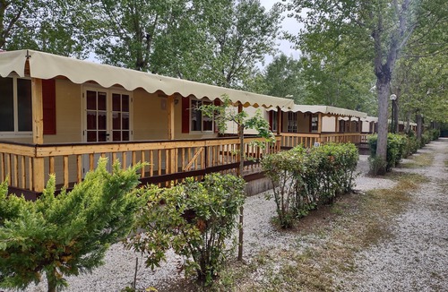 Viareggio Ski Chalet | Tuscany | Camping by the Sea | Mobile home | Chalet | Italy