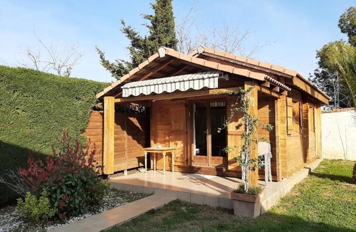 Saint Pierre de Feric Ski Chalet | Two-bedroom apartment in the heights of Nice: Small chalet with private garden.