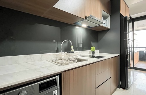 Pinang Apartment | Urban Industrial Touch 1Br Apartment At The Smith Alam Sutera