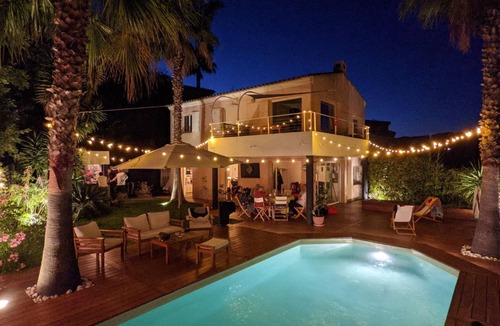 Villeneuve-Loubet Villa | Villa Azur - Vue mer/Sea View