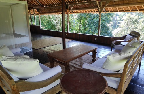 Sambahan Villa | Villa Damai Shanti Jungle View villa.