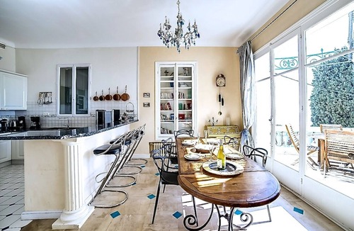 Mont Boron Villa | Villa Dracoena. Belle Epoque villa with great sea view. Heated pool.