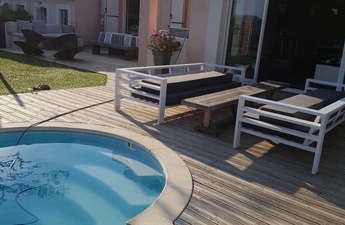 Cavalaire-sur-Mer Villa | Villa garden, private pool, pétanque court, 1 km from Cavalaire beaches