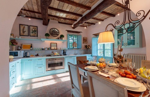 Villabuona Villa | Villa Gufo The Place to Be. Panoramic Private Pool with a Lucca View and Private Tennis Court