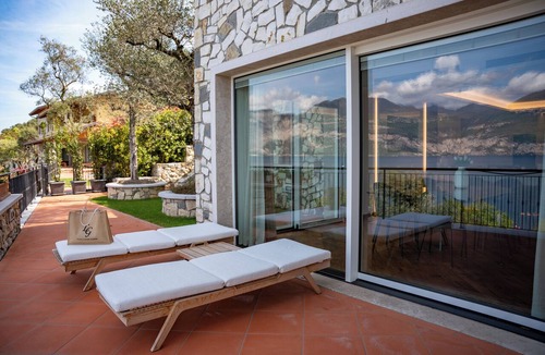 Brenzone sul Garda House | Villa Infinity - Lake view, spa, pool, gym