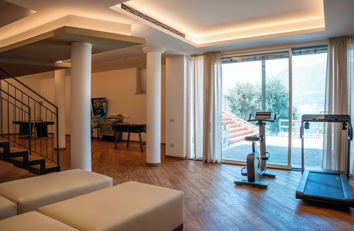 Brenzone sul Garda House | Villa Infinity - Lake view, spa, pool, gym