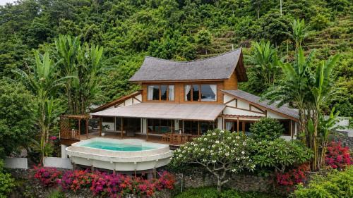 Amed Villa | Villa Layan Hillside Residency with views and infinity pool in Amed