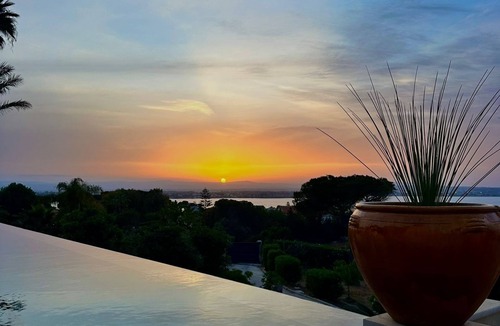 Syracuse Villa | Villa OLEANDRA: Luxe, daily service, sea & sunset impressive views, 24mt pool