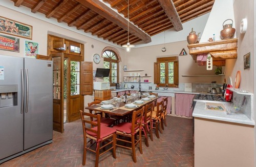 San Giuliano Terme Villa | Villa Rossa Large Private Pool, WiFi