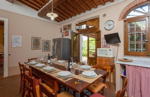 San Giuliano Terme Villa | Villa Rossa Large Private Pool, WiFi