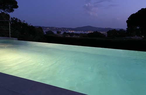 Les Restanques Villa | Villa sea view - pool - 3 bedrooms - 6pers- air-conditioned - quiet - not overlooked