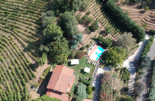 Carrara Villa | Villa surrounded by vines with swimming-pool and panoramic views