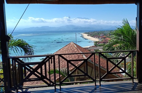 Jungut Batu Villa | Villa Teratas 3 Bedrooms Villa with Plunge Pool Sea View