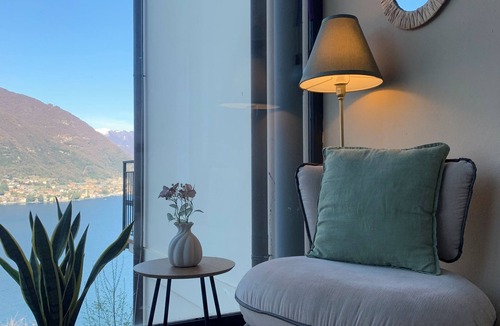 Faggeto Lario House | Villa top view Lake Como