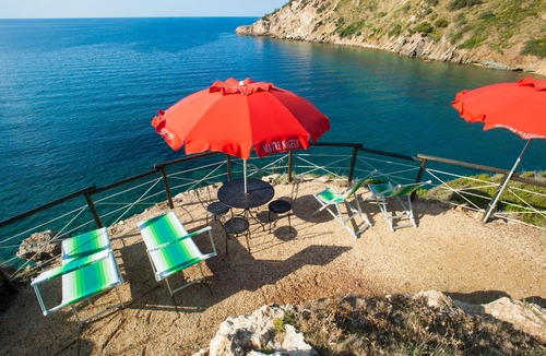 Rio nell'Elba Villa | Villa with panoramic terrace directly on the sea, Elba Island