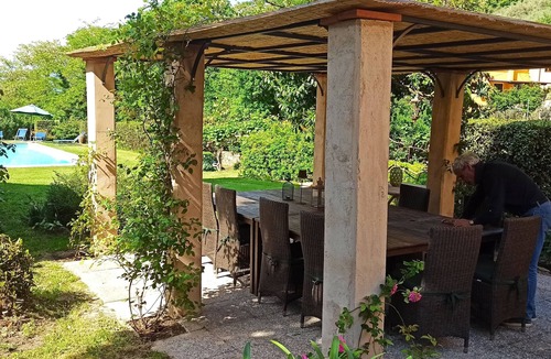 Vorno Villa | Villa XVI sec With salt water pool Wifi A/C in a fenced area