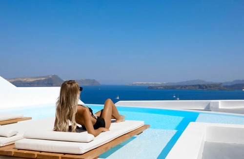 Akrotiri Villa | w Villa Elagua - Akrotiri - A Stunning 2 Bedroom Villa - Infinity Pool