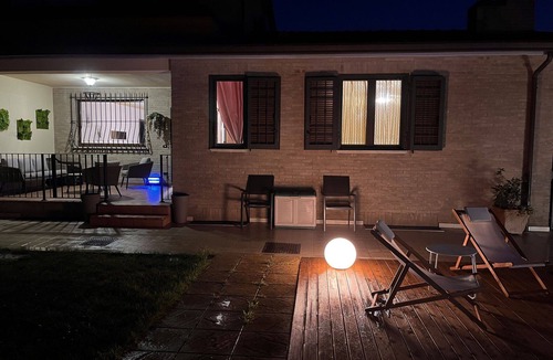 Castelnuovo Villa | Wonderful villa with hot tub, sauna, WIFI, A/C, TV, patio, pets allowed and panoramic view