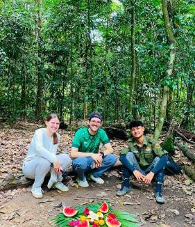 Bukit Lawang House | WOOD CABIN LODGE IN THE FOREST book here treking with us