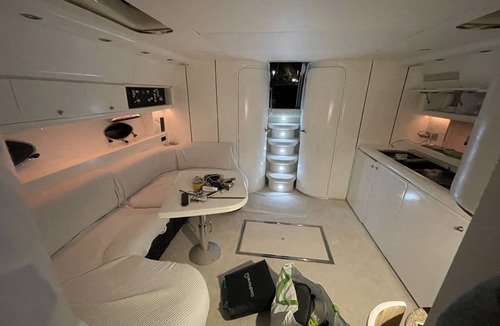 Pointe Croisette Boat Rental | Yacht 17M Cannes Croisette Port Canto, 3 Bedrooms, air conditioning, tv