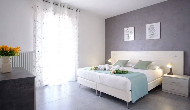 Apartment 'Flower' with Shared Garden, Wi-Fi and Air Conditioning