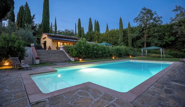 Authentic Tuscan Villa Private Pool, Gym&Billiards