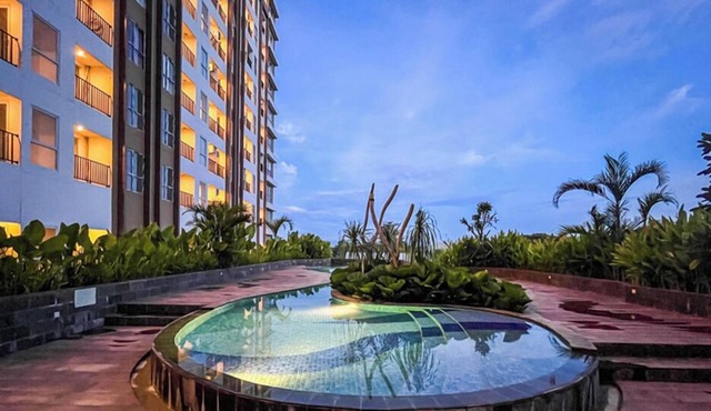 Basic Studio Apartment At Tamansari Skylounge Makassar