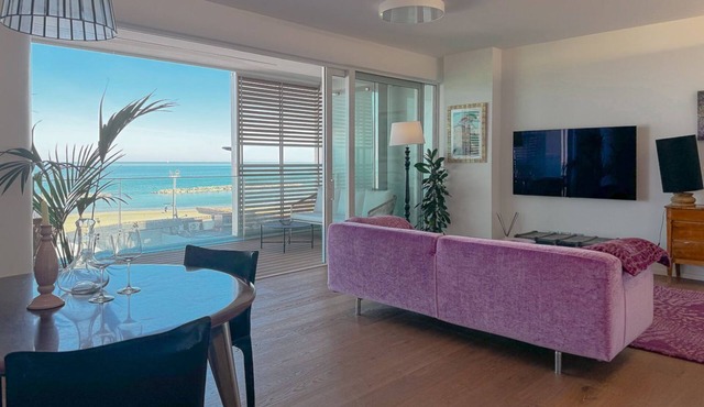 Beachfront | Furnished Terrace & Comfort