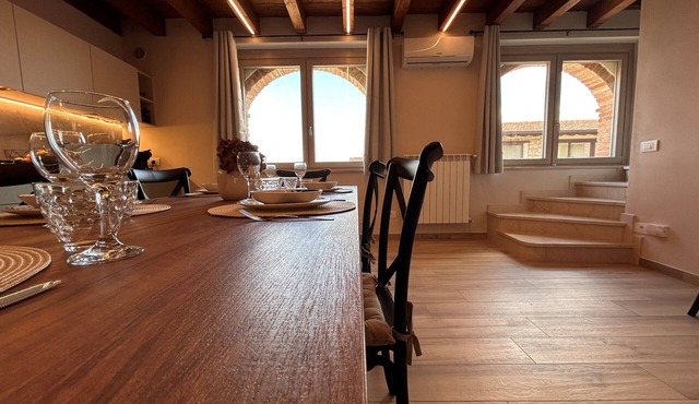 Borgo Alba Lake View Loft Design in the Historic Village
