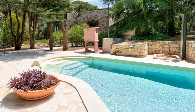 Charming country house with heated pool & park