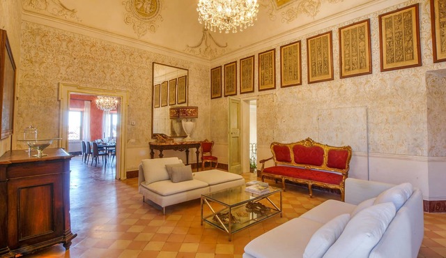 Charming historic vacation home with romantic roof terrace and panoramic view