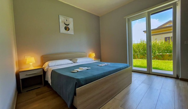 Deluxe villa in Cilento, garden, family pool, padel and pickleball