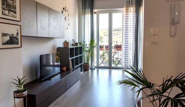 DolceVista Valpolicella: Elegant Three-Room Apartment with Relaxation & Free Parking