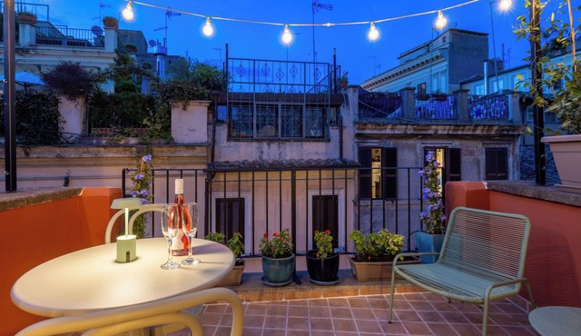 Flower Terrace – Campo de’ Fiori - Panoramic terrace in the heart of Rome -
