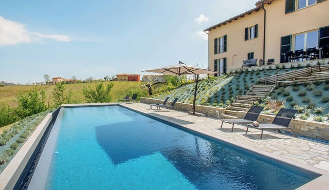 Historic villa in Piedmont's wine country