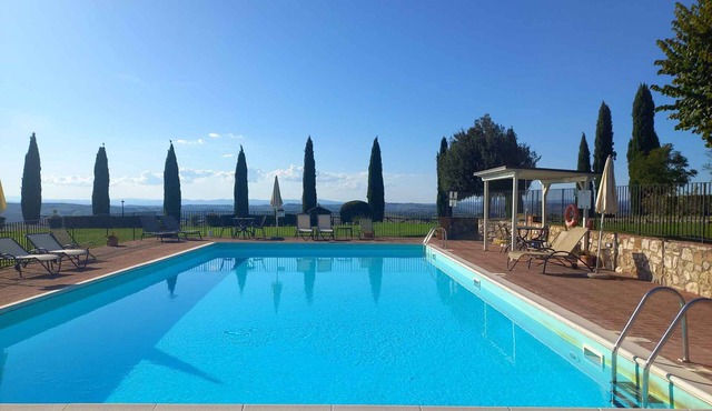 Holiday apartment with outdoor pool