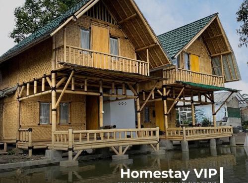 Homestay Nuansa Bambu di Kadudampit Sukabumi