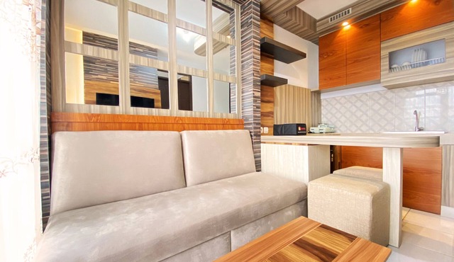 Homey Designed And Cozy 2Br At Mekarwangi Square Cibaduyut Apartment